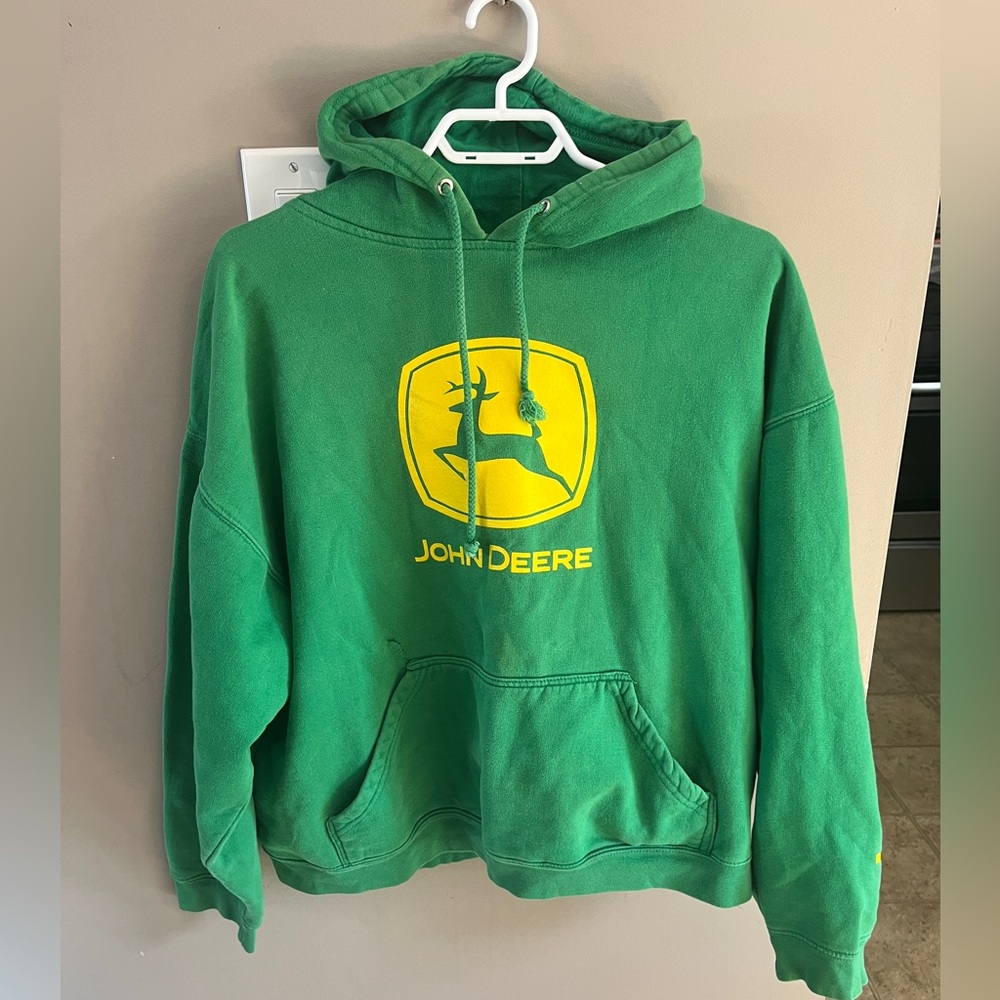 John Deere Green Pullover Hoodie